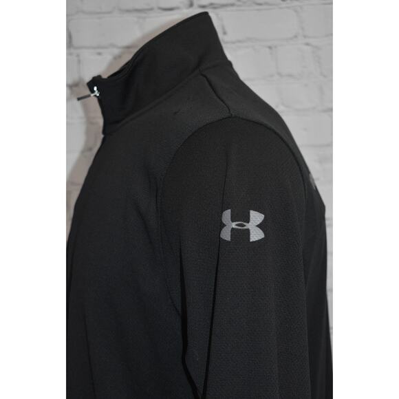 Under Armour Athletic Jacket Mens Size Large Polyester Full Zip With Pockets - Picture 3 of 8